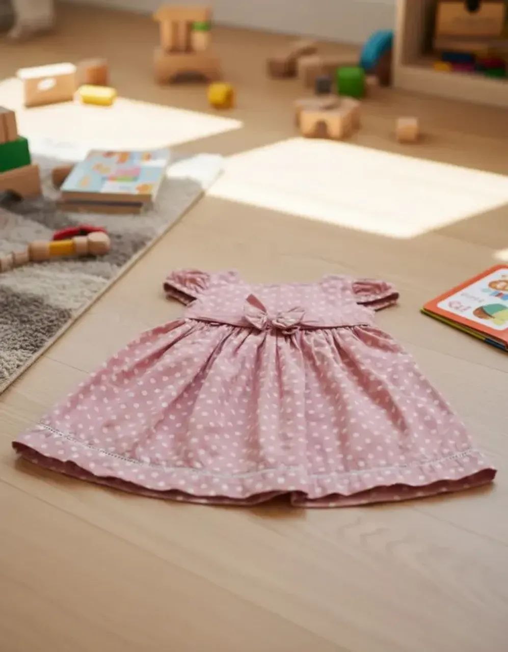 Vestido Infantil Algodão Doce - Foto 5