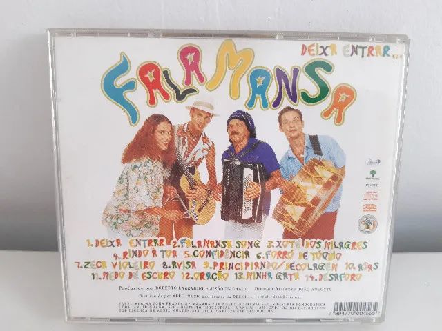 cd original Falamansa  - Foto 3