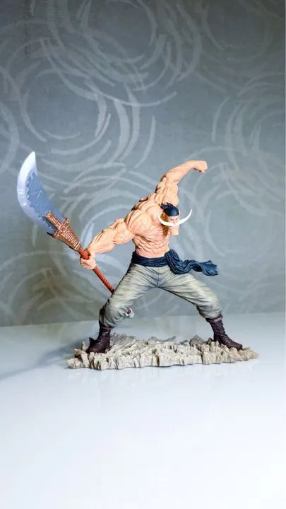 Estátua Edward Newgate Barba Branca | Ichiban Kuji Bandai ORIGINAL - Foto 5