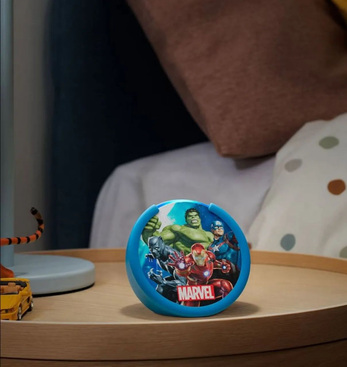 Caixa de Som Inteligente Echo pop - Marvel e Disney - Foto 2