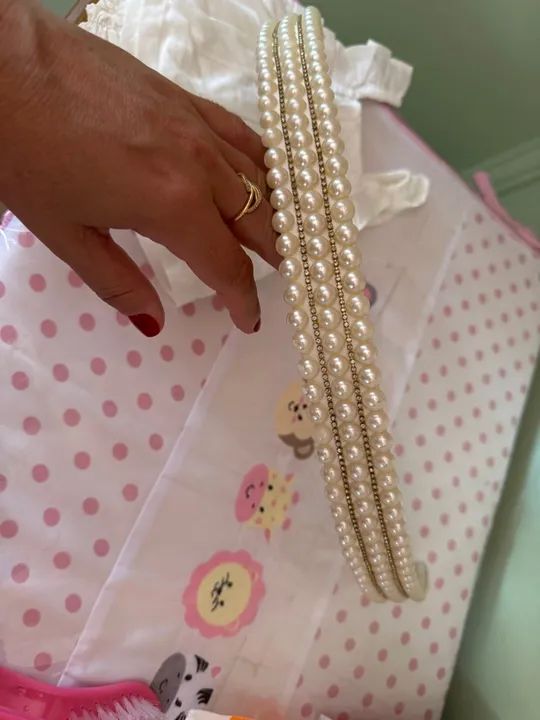 Dossel com detalhes em pérolas - Foto 2
