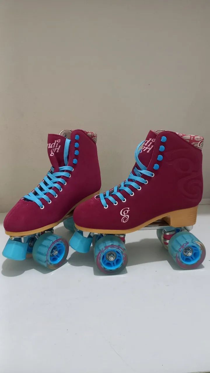 Patins Quatro Rodas Candy Girl - U774Rb C/Mochila (Novo na caixa)