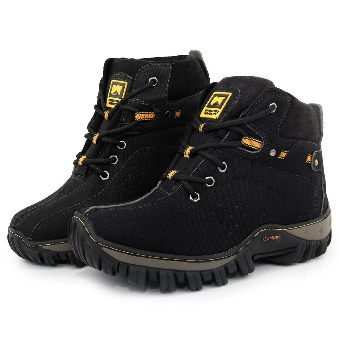 BOTAS MASCULINAS AVENTURE LINHA PREMIUM PONTUAÇÃO DO 34 AO 44