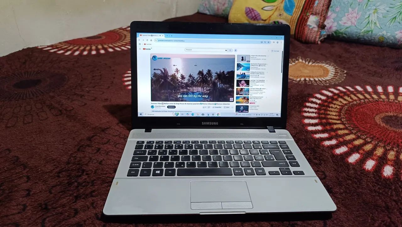 Notebook Samsung bateria dura mais de 2h RAM 4GB HD 500 GB  - Foto 3