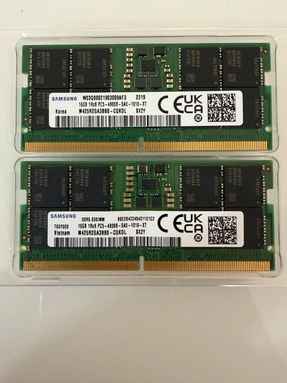 Kit Memória RAM DDR5 32GB Notebook Dell 2x16gb - Foto 3