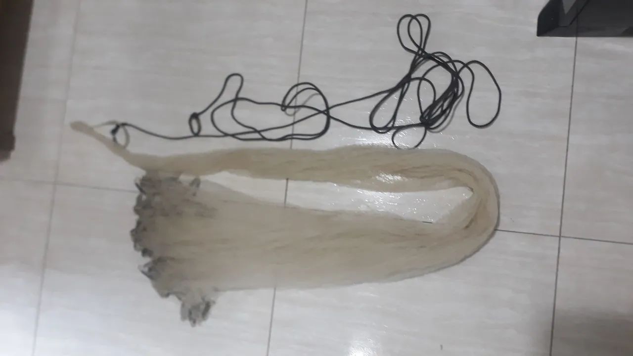 Rede pesca camarão artesanal 