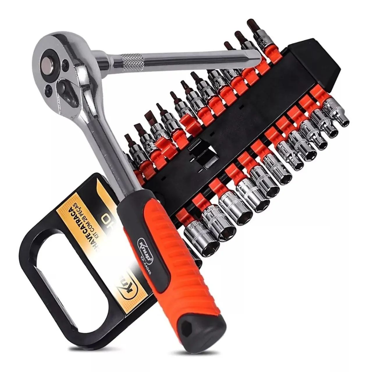 Kit Chave Catraca Knup 1/4 profissional
