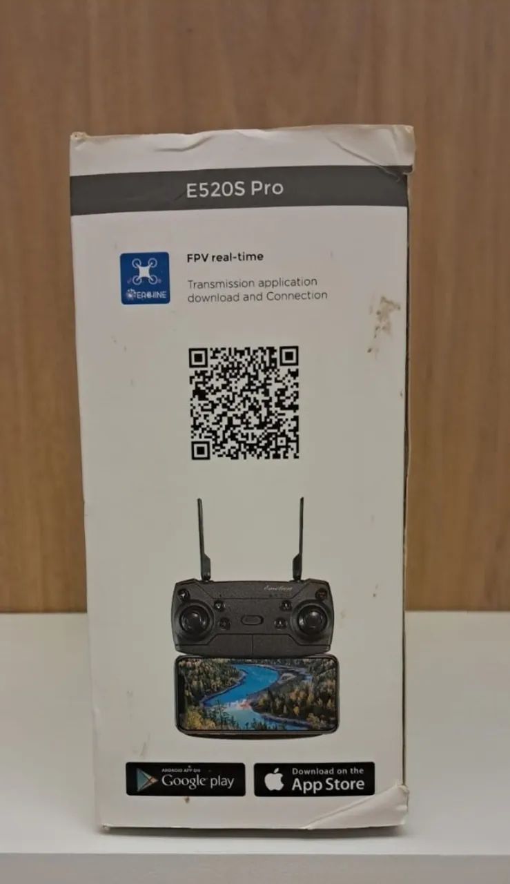 Drone EACHINE E520S PRO, pouco usado, NOVO, 2 Baterias + Case. - Foto 5