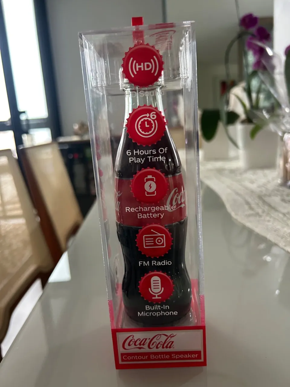 Caixa de Som Coca-Cola Contour Bottle Speaker