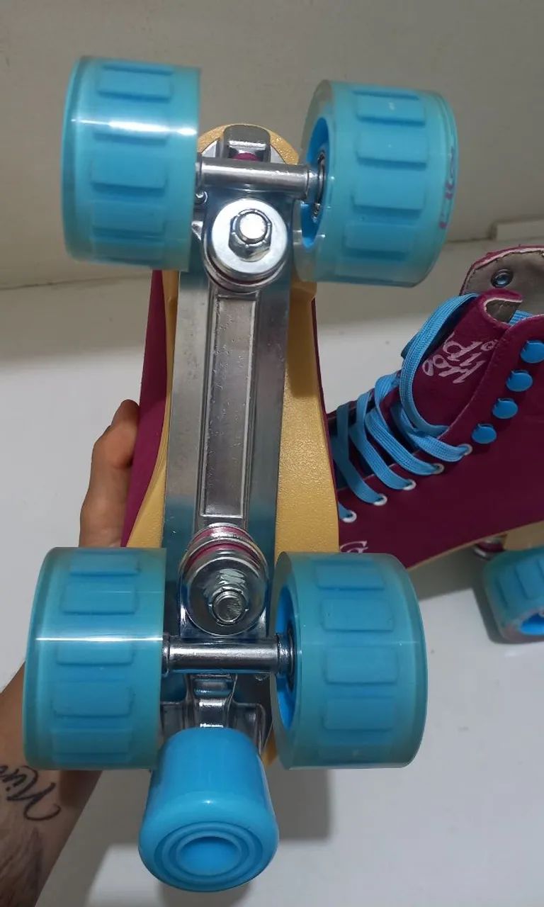 Patins Quatro Rodas Candy Girl - U774Rb C/Mochila (Novo na caixa) - Foto 5