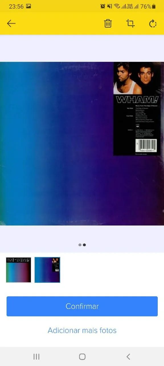 CD do cantor George Michael  - Foto 2