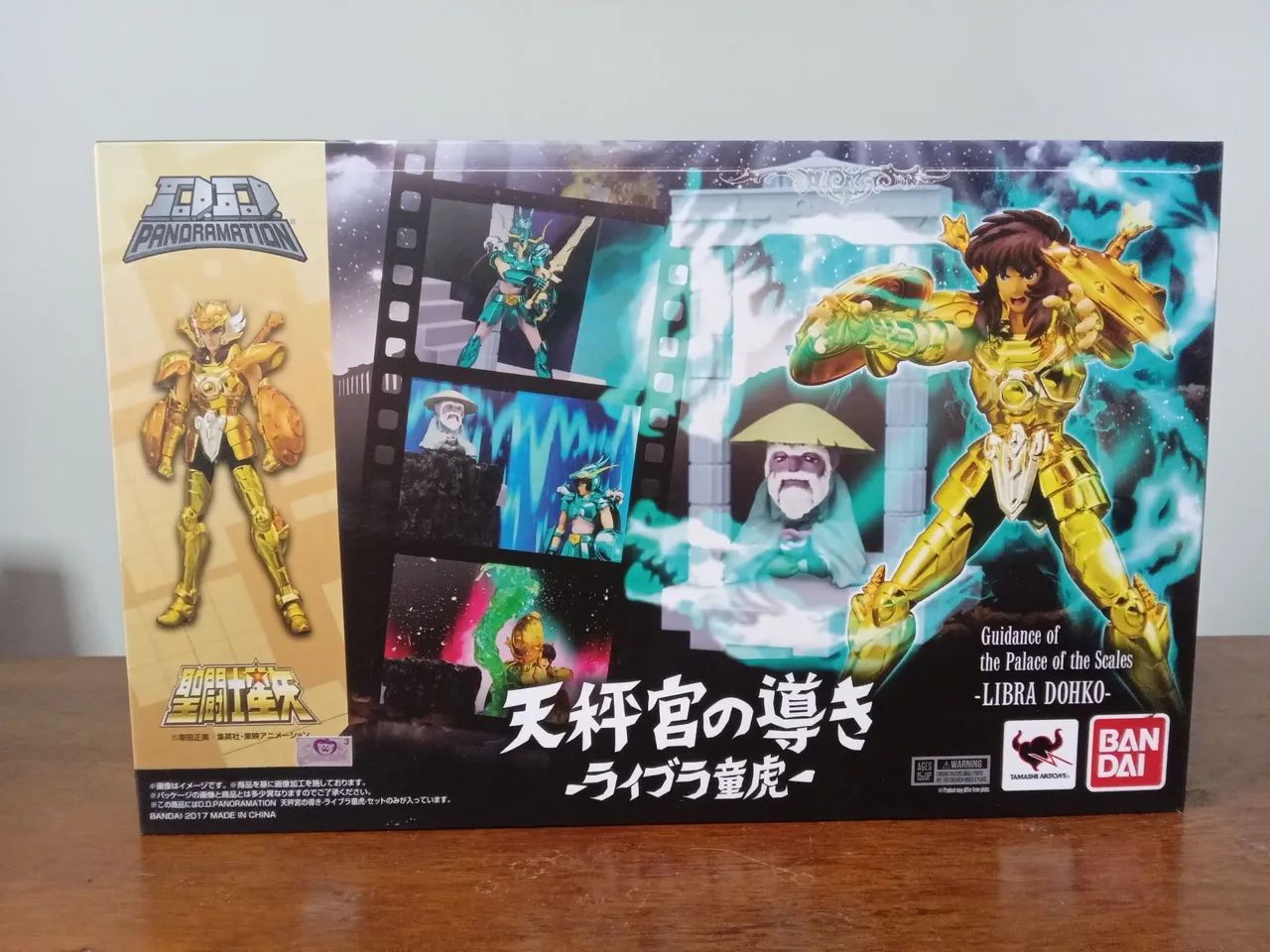 Cloth Myth Dohko de Libra Mestre Ancião Panoramation Bandai Saint Seiya 