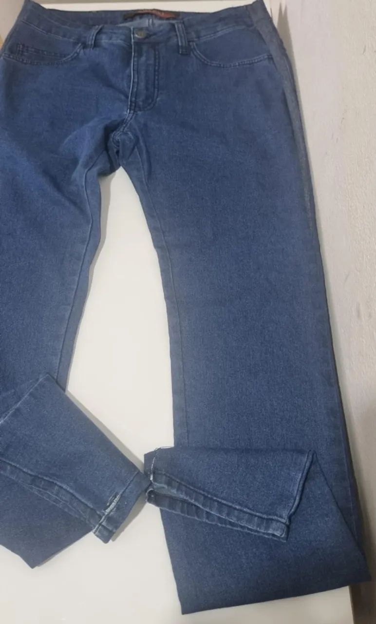 calça jeans original colcci 40 com elastano - Foto 4