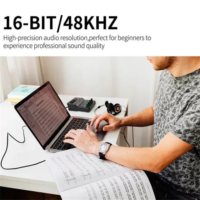 (Produto Novo) Interface de Áudio Teyun Q12 (Com Garantia) - Foto 2