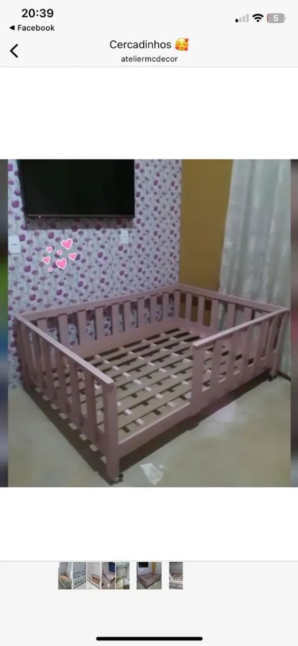 Cama Infantil Montessoriana em Oferta Aparti de 650 - Foto 3