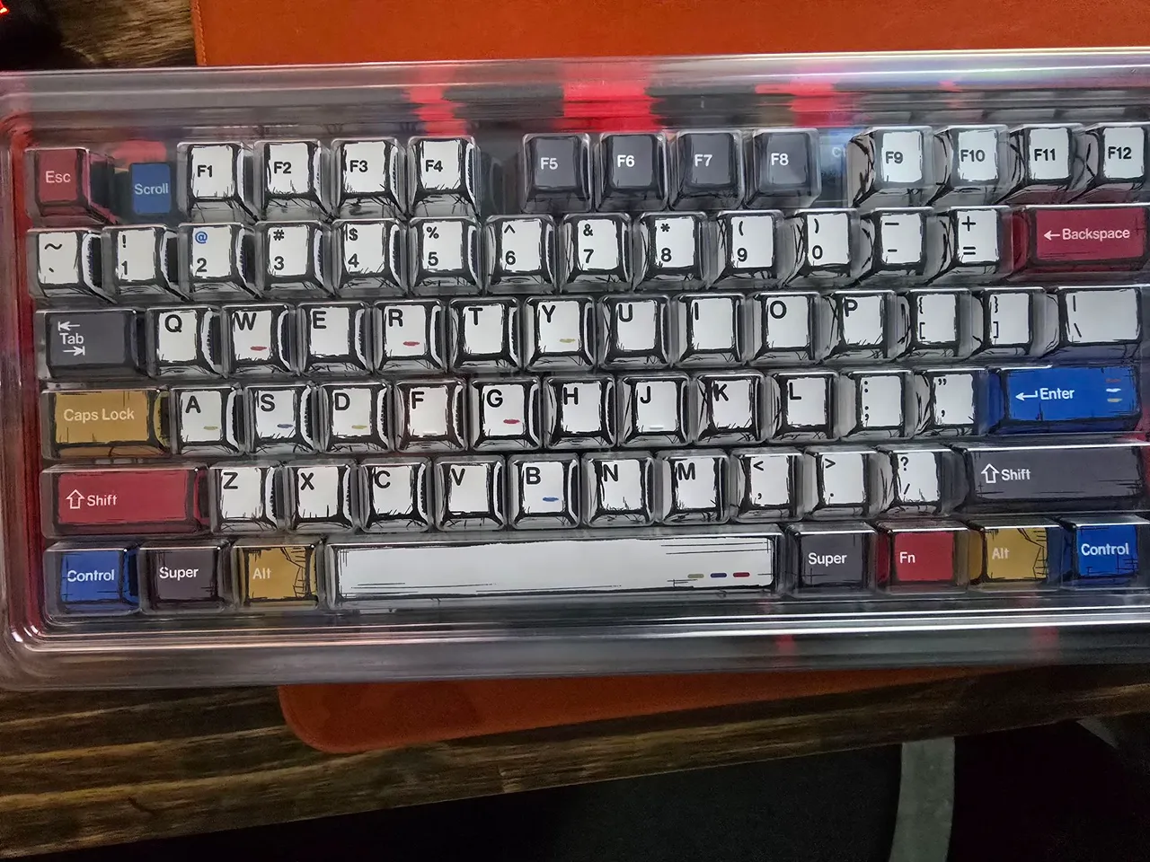 Comic Keycaps - ATK