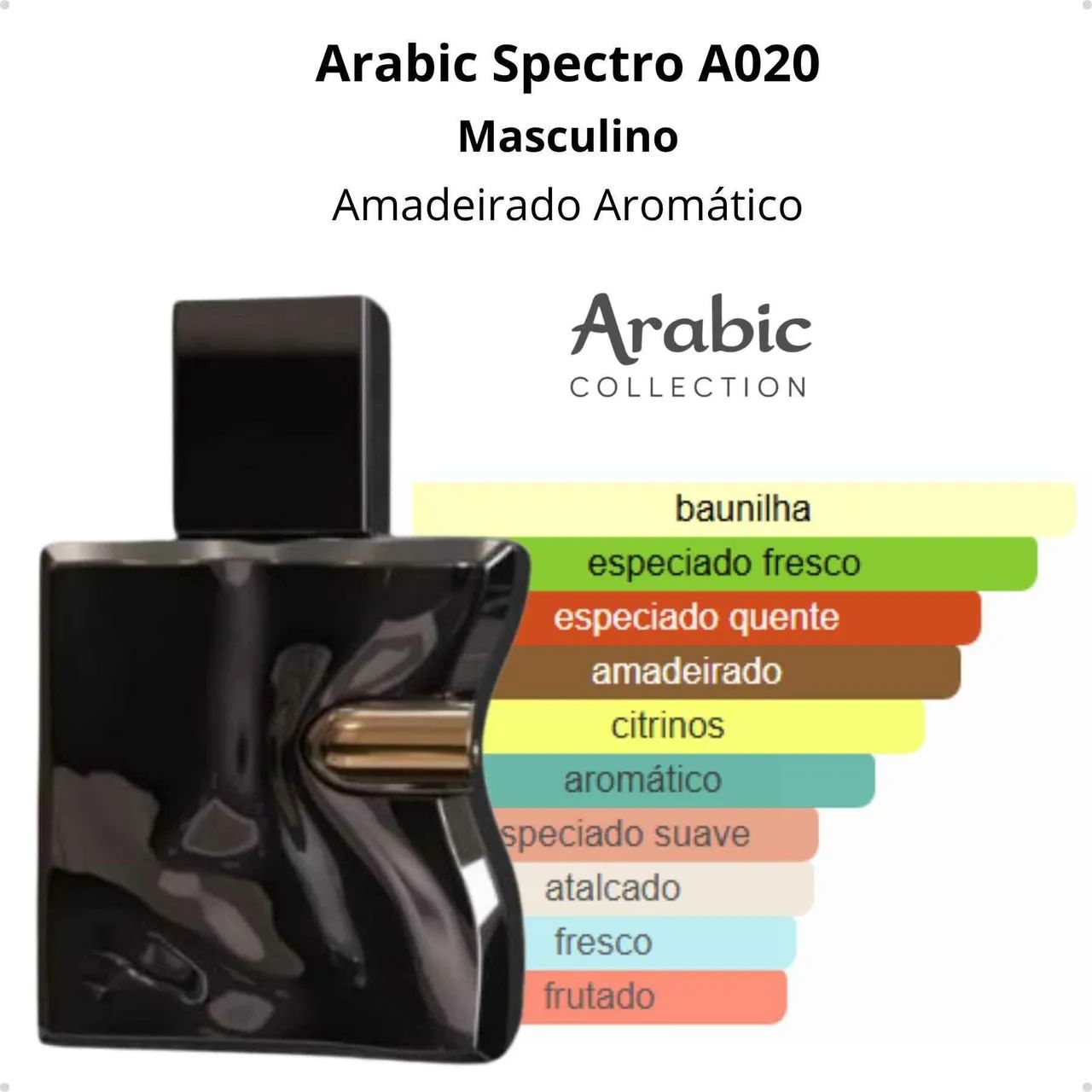 Perfume árabe collection Spectro A020 25mls