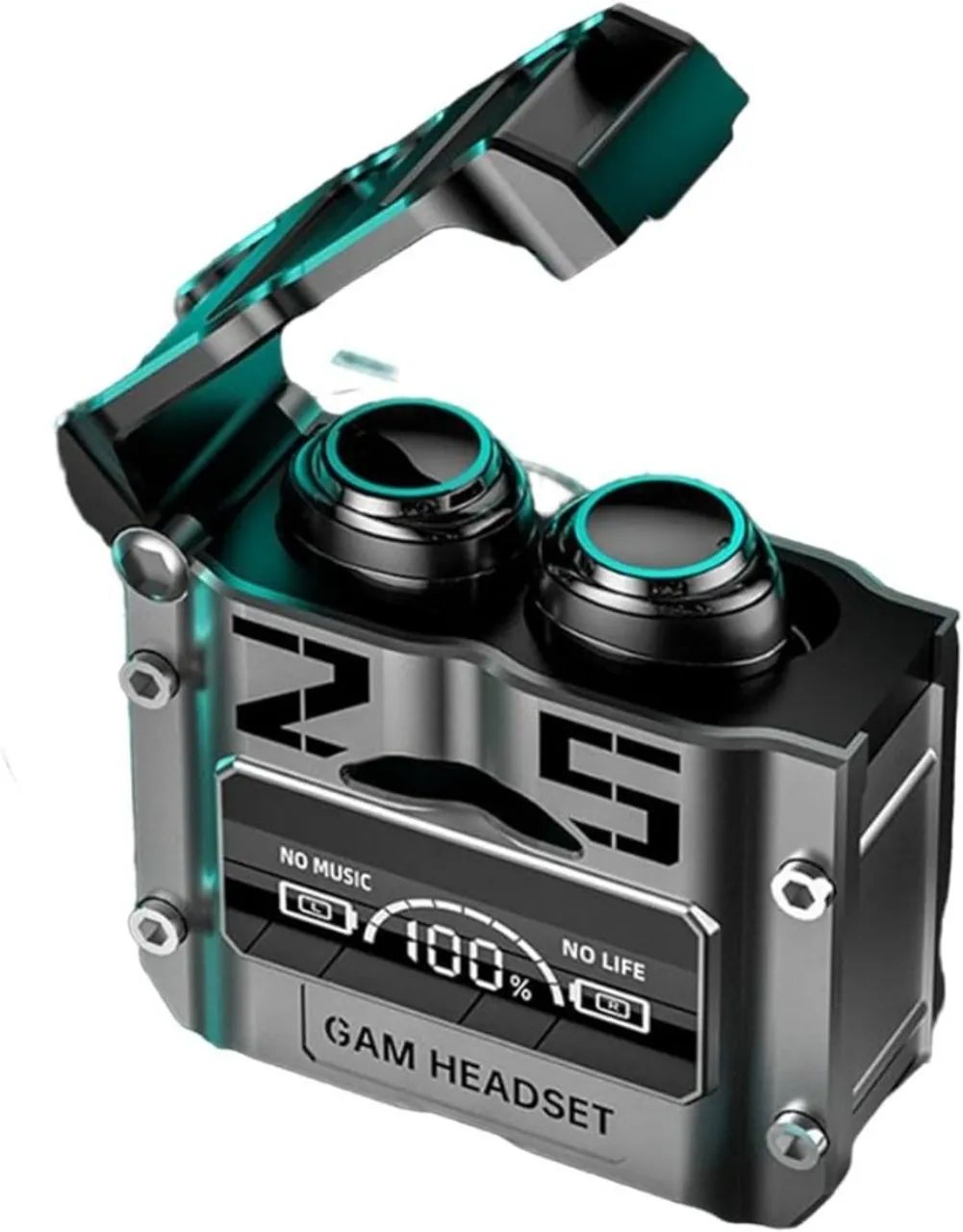 Fone de ouvido bluetooth M25 Led - Foto 3