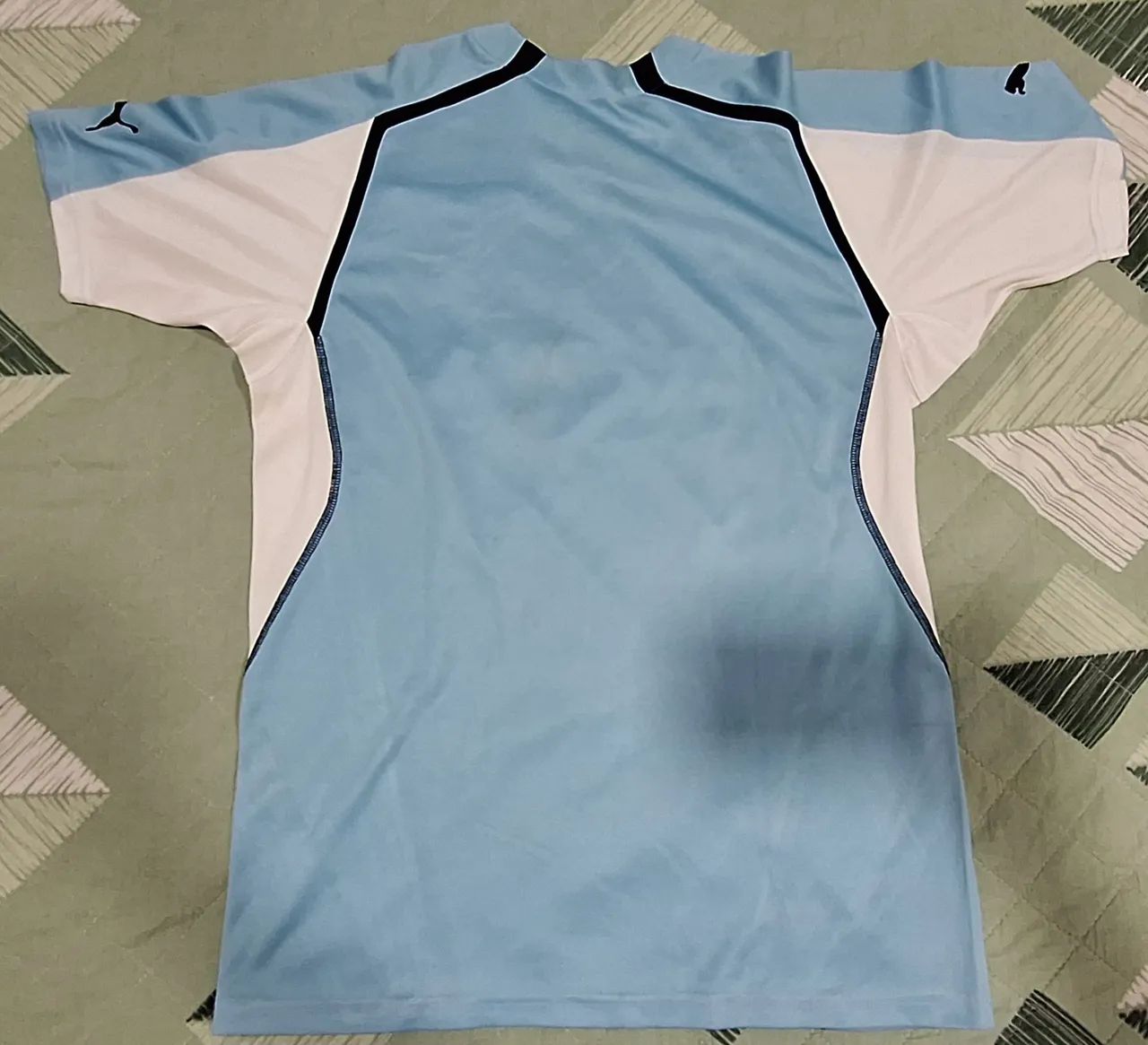 Camisa de Futebol Lazio Parmacotto Puma - Tamanho M - Foto 2