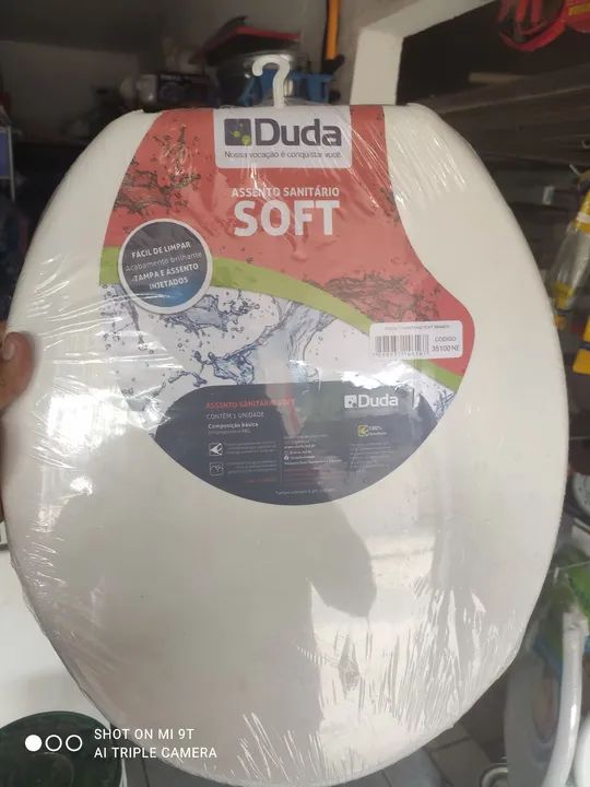 Assento Sanitário Soft Duda - Novo