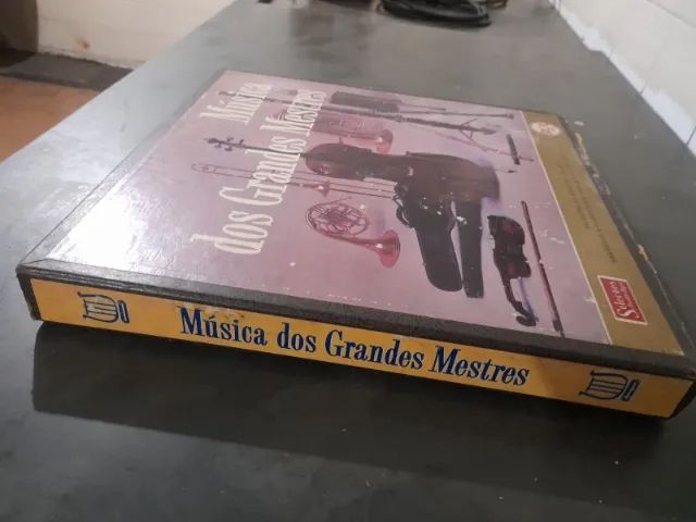 Box 12 LP Música Dos Grandes Mestre