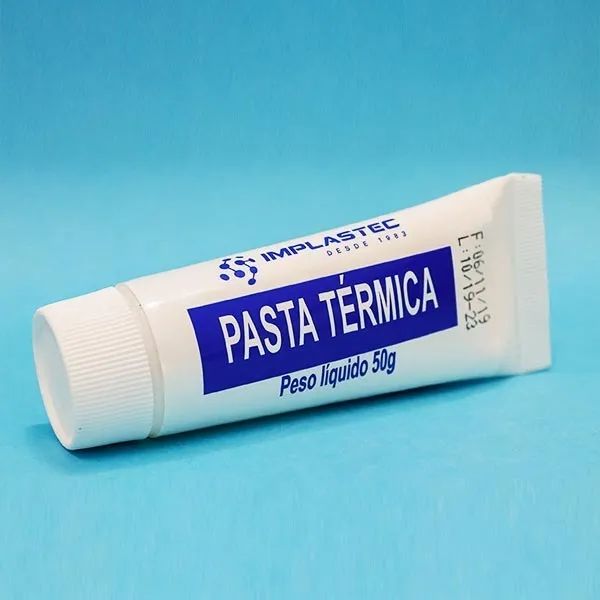 Pasta Térmica 50g Branca Bisnaga Implastec (Entrega Grátis)