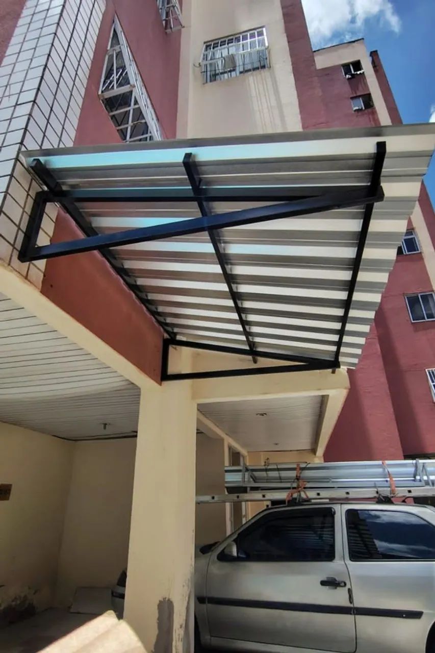 Toldo Fixo com beiral frontal - Foto 2