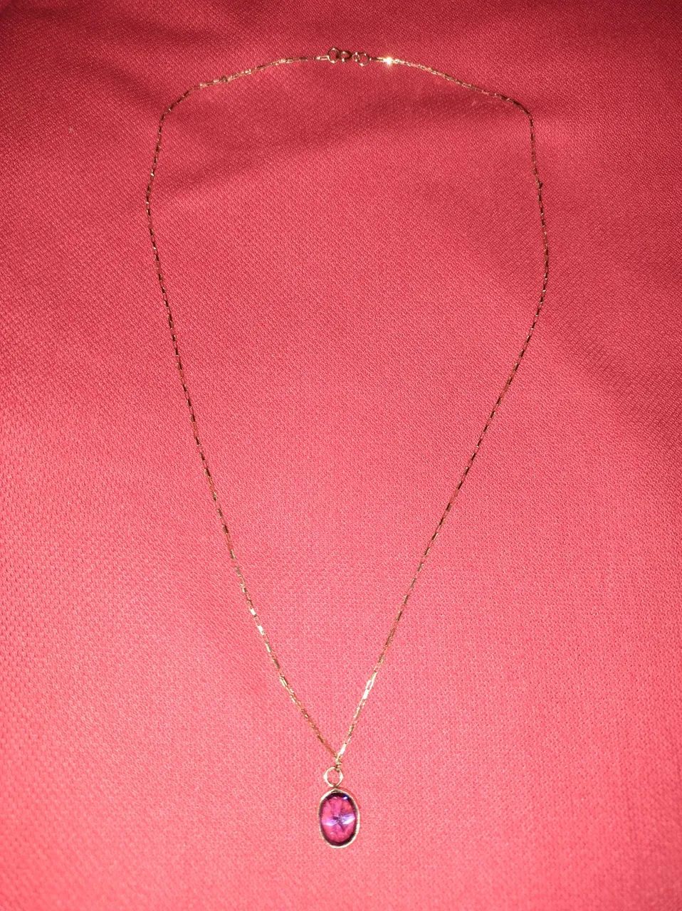 Corrente de ouro 18K com pingente  - Foto 3