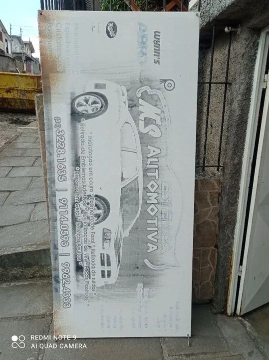 Estrutura de Ferro " Placa Comércio " - Foto 2