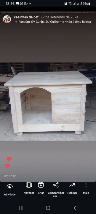 Fabricamos casinha de cachorro aparti de  - Foto 5