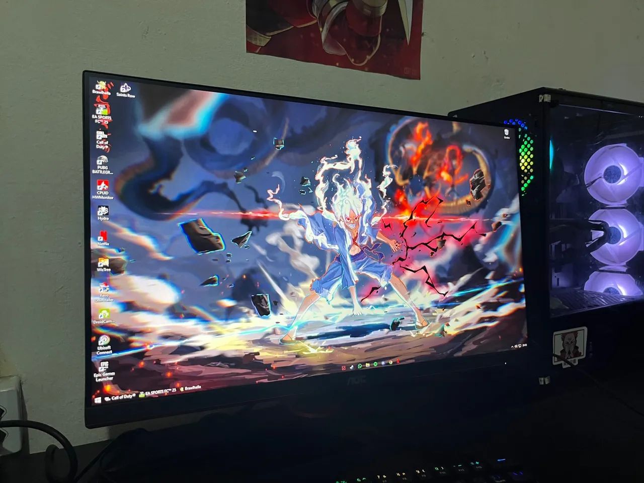 Monitor Gamer AOC Hero 24G2 144Hz IPS 1ms - Excelente Estado! - Foto 2