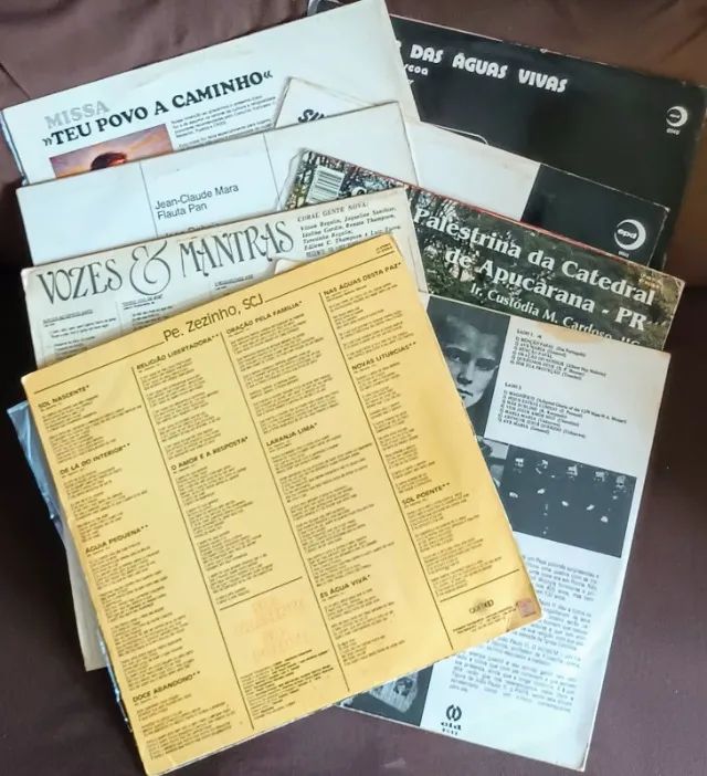 Lote 7 Lps Discos De Vinil Católicos Variados + 1 Lp Grátis - Foto 2