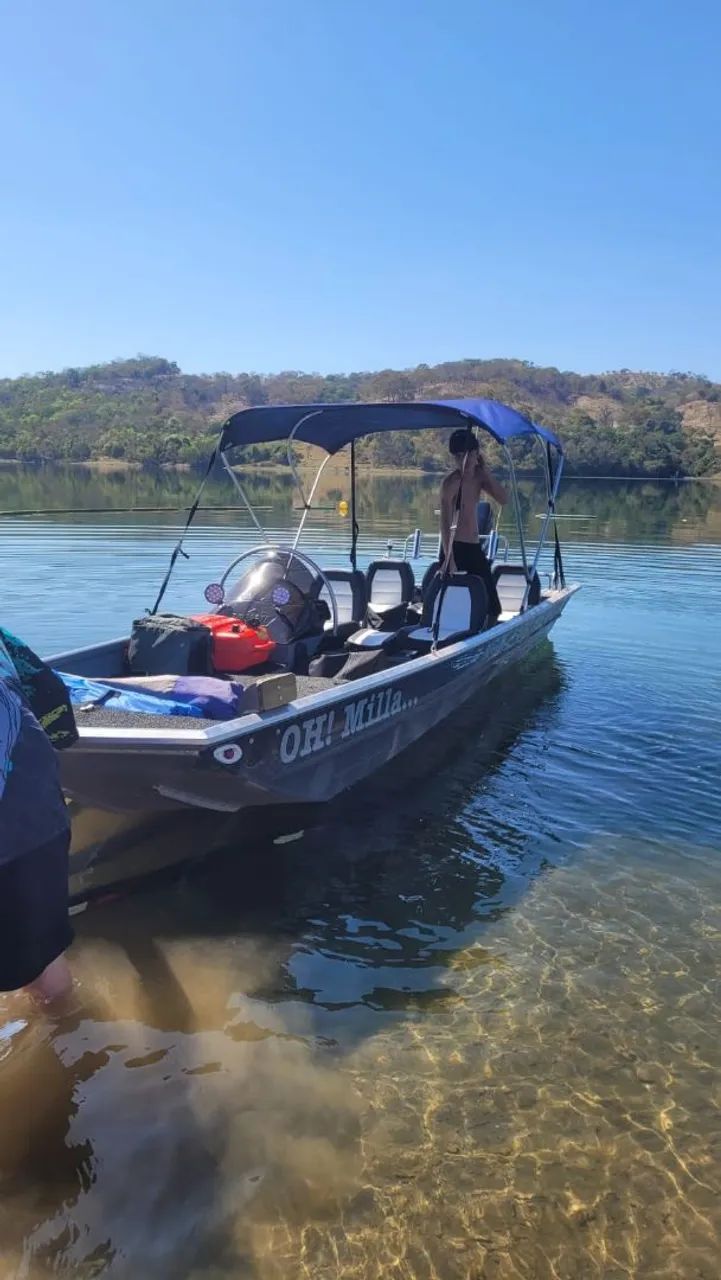 Barco 6m com motor 50hp Mercury  - Foto 5