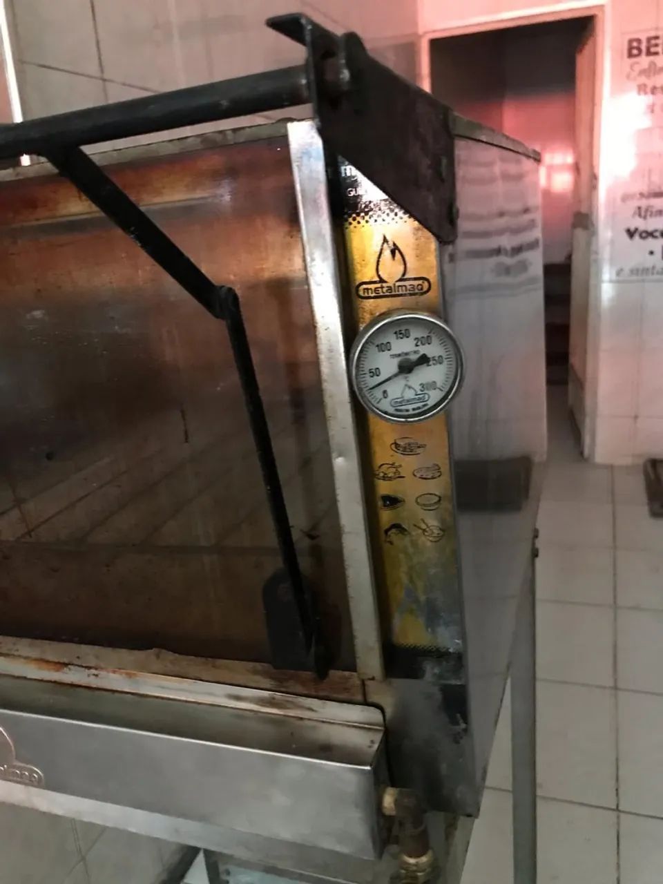 Forno industrial a gás 