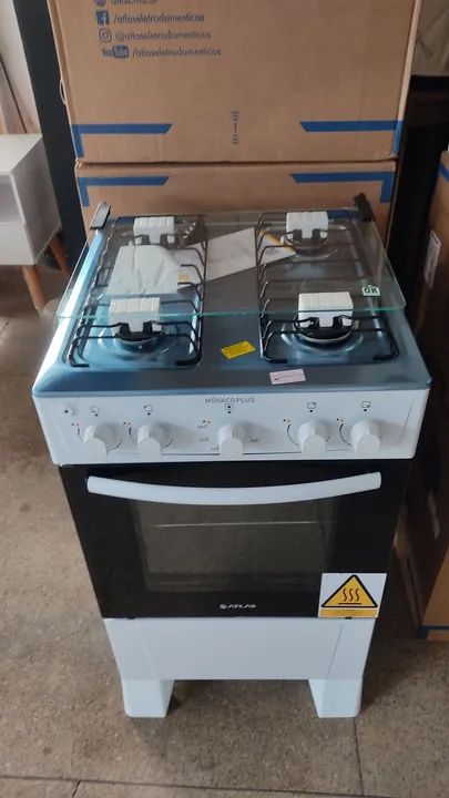 fogão de 4 bocas altas com acendedor novo pronto a entrega 699