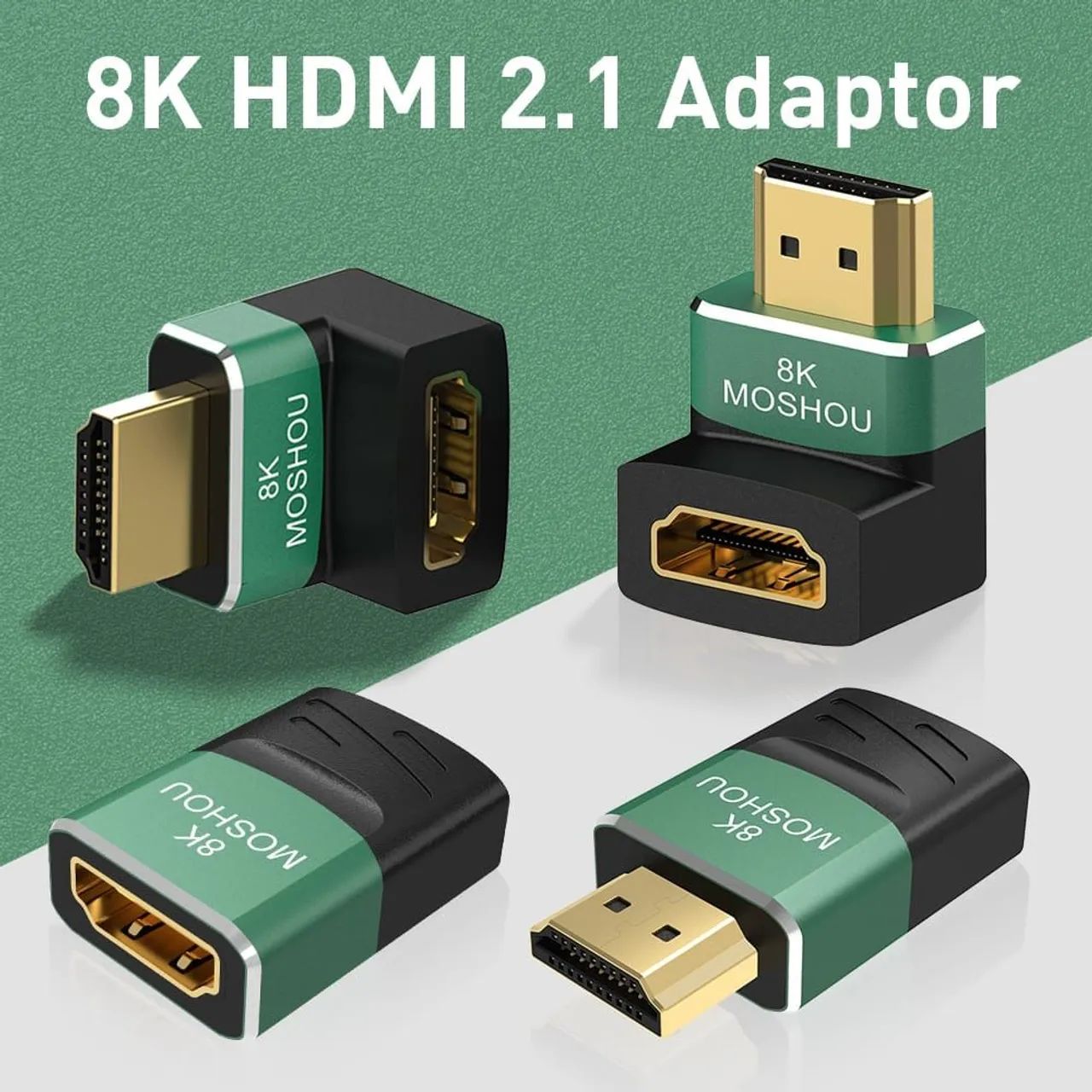 Adaptador HDMI 2.1 8K - Conexão de alta qualidade