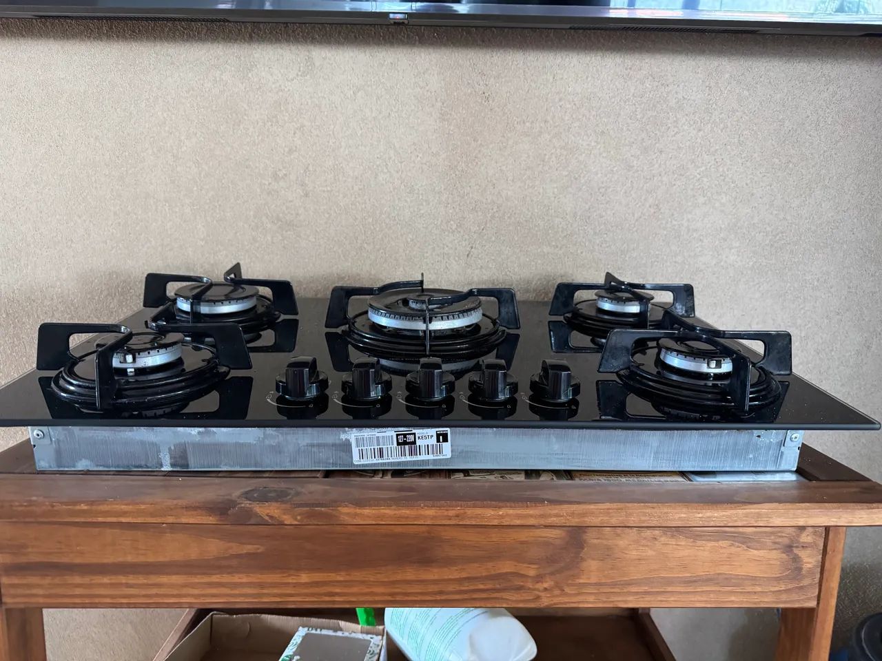 Fogão cook top Eletrolux 