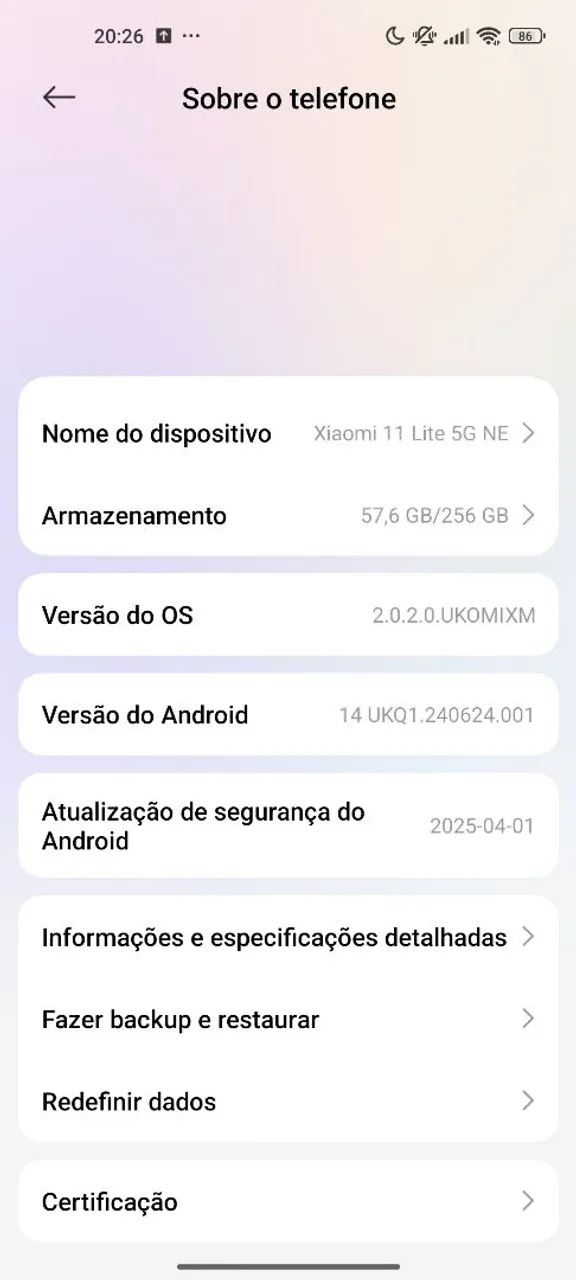 Xaiome lite 5g