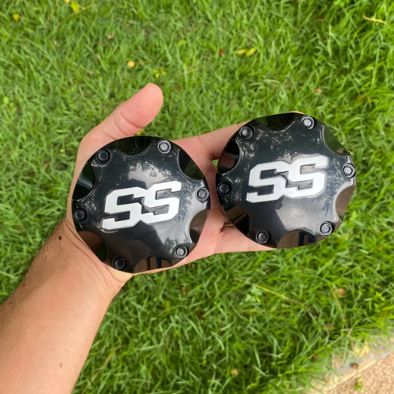 Par de calotas para rodas ITP SS Novas Yfz 450 Raptor 700