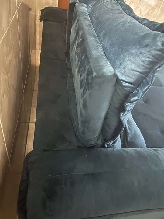 Sofá Cama Azul Marinho