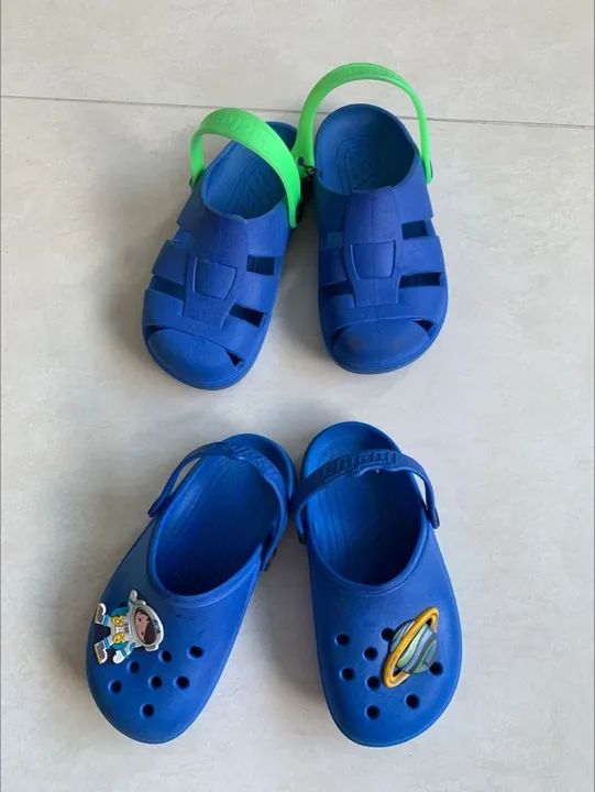 Kit 2 babuches infantis