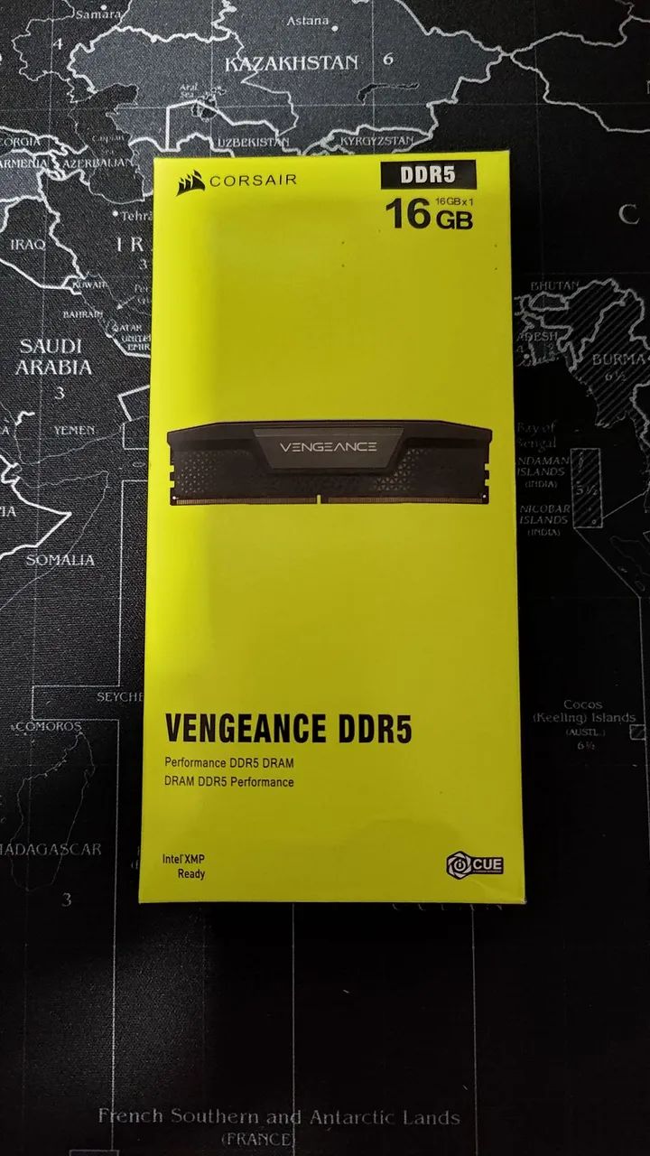 Memória RAM Corsair Vengeance DDR5 16GB 5200MHz CL 40