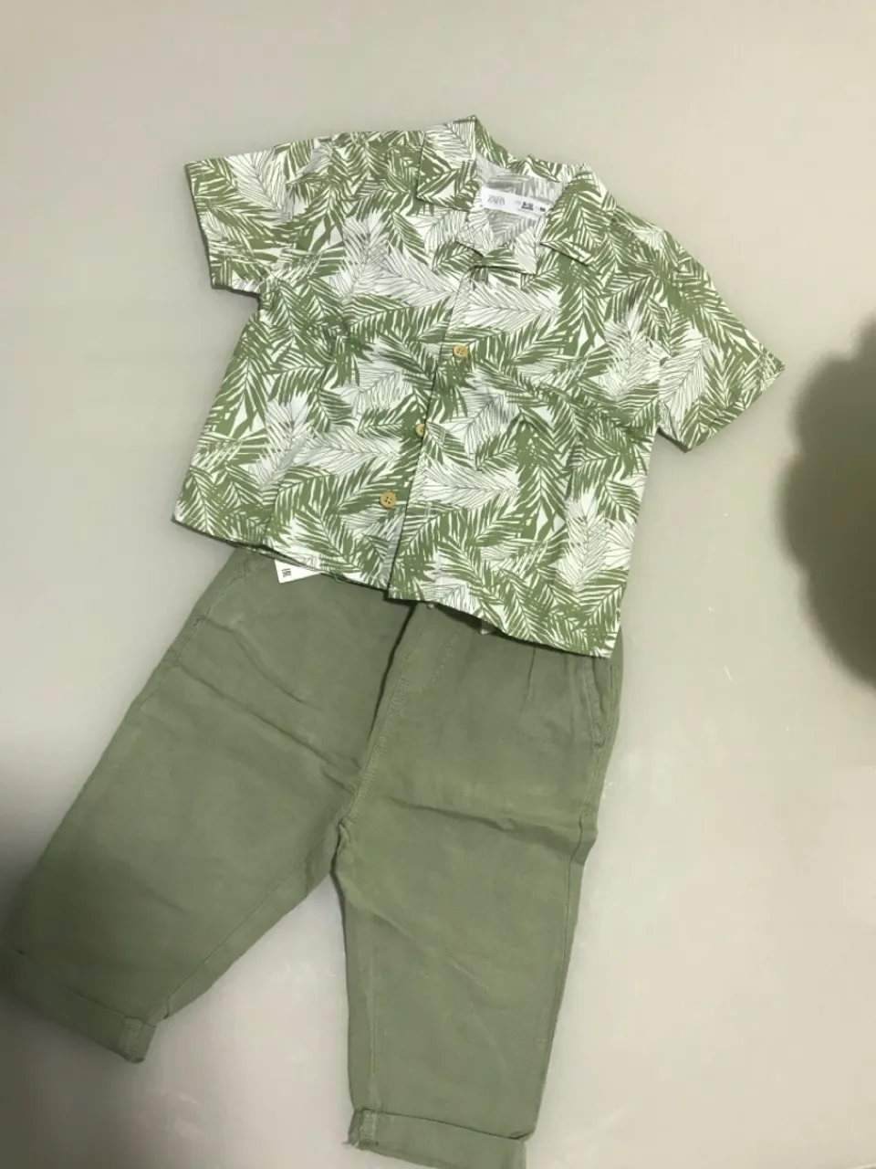 Conjunto Infantil Estampado Zara - Perfeito para o Verão!