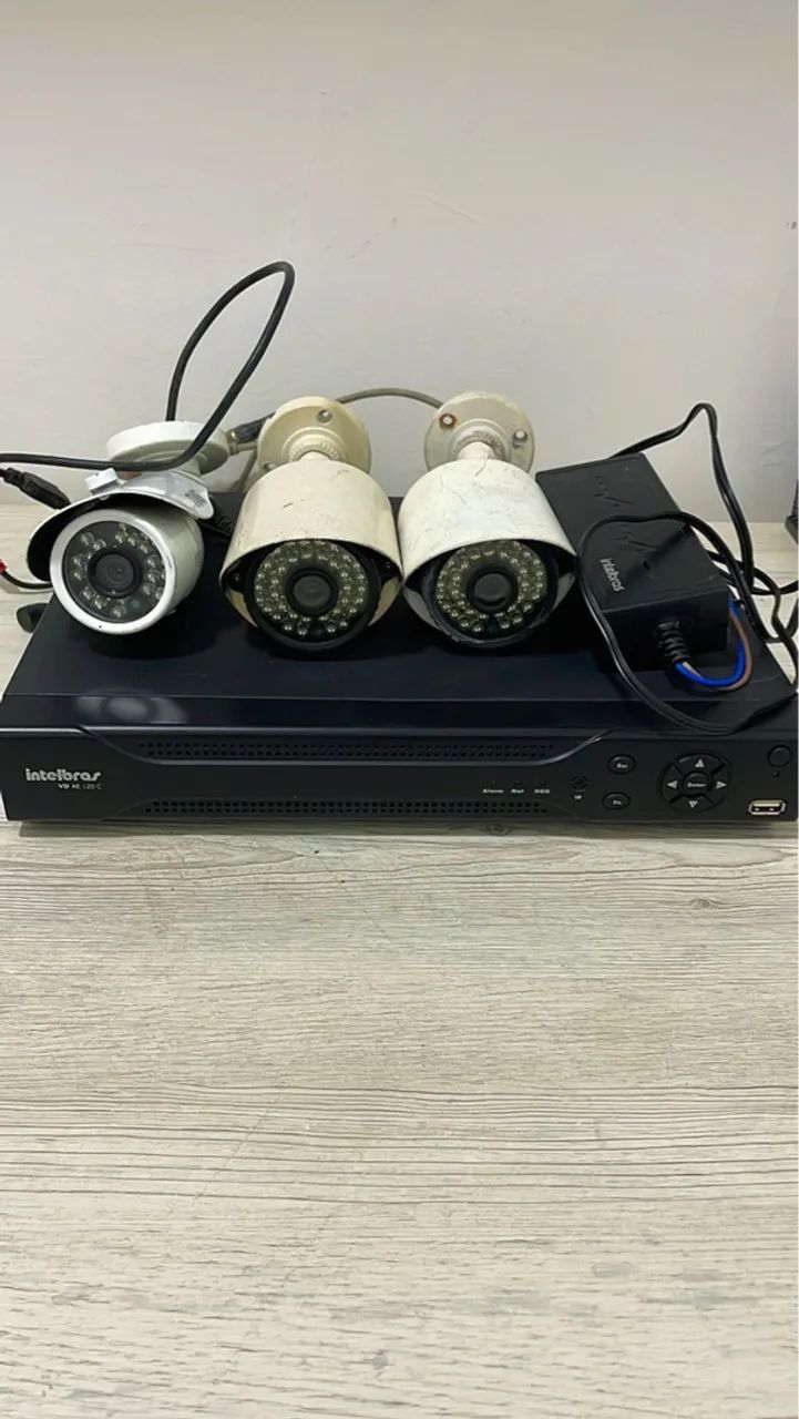 Kit Câmeras de Segurança Intelbras + DVR64318190748163120