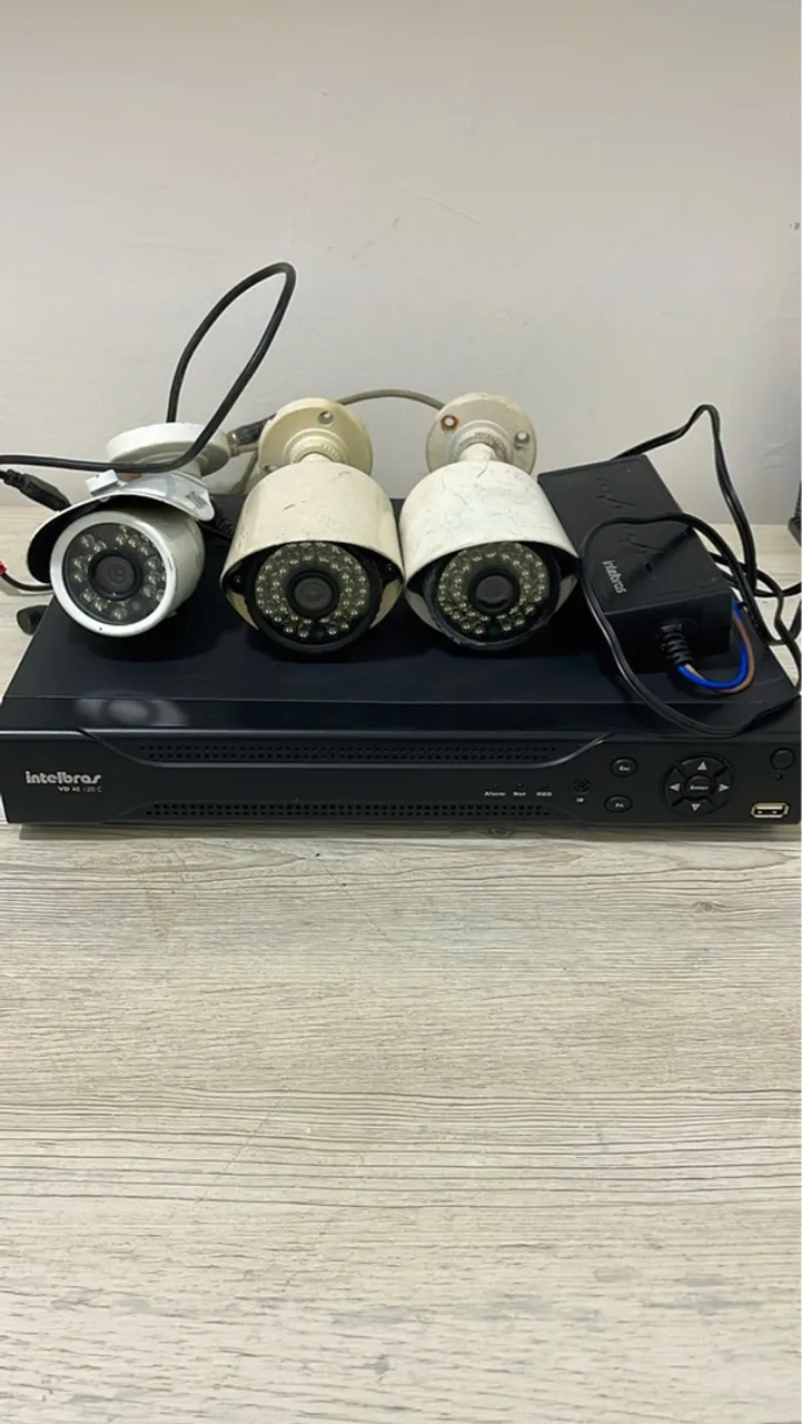 Kit Câmeras de Segurança Intelbras + DVR