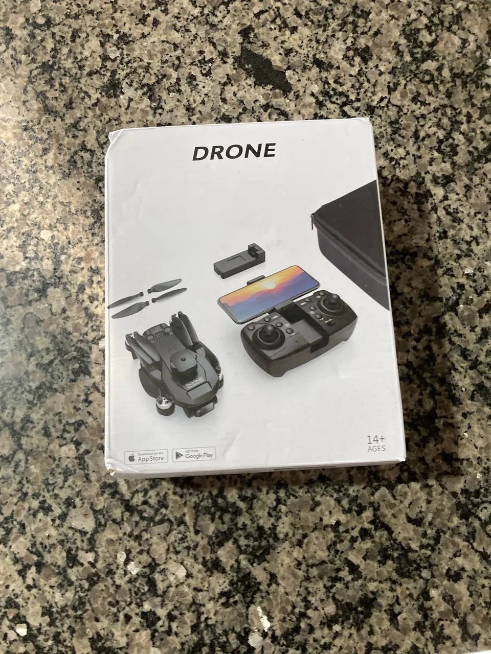 Drone de brinquedo! Mais tem camera 