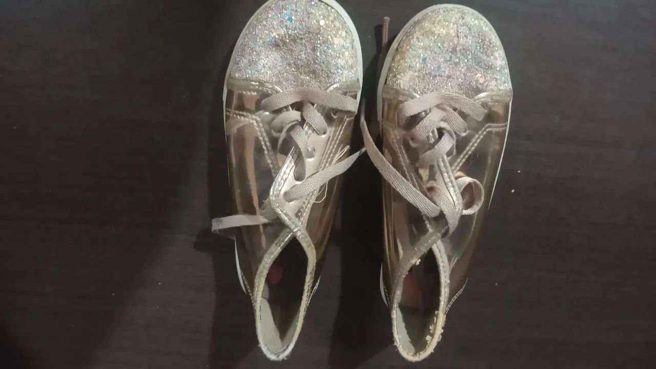 Tênis Molekinha Glitter  - Foto 2