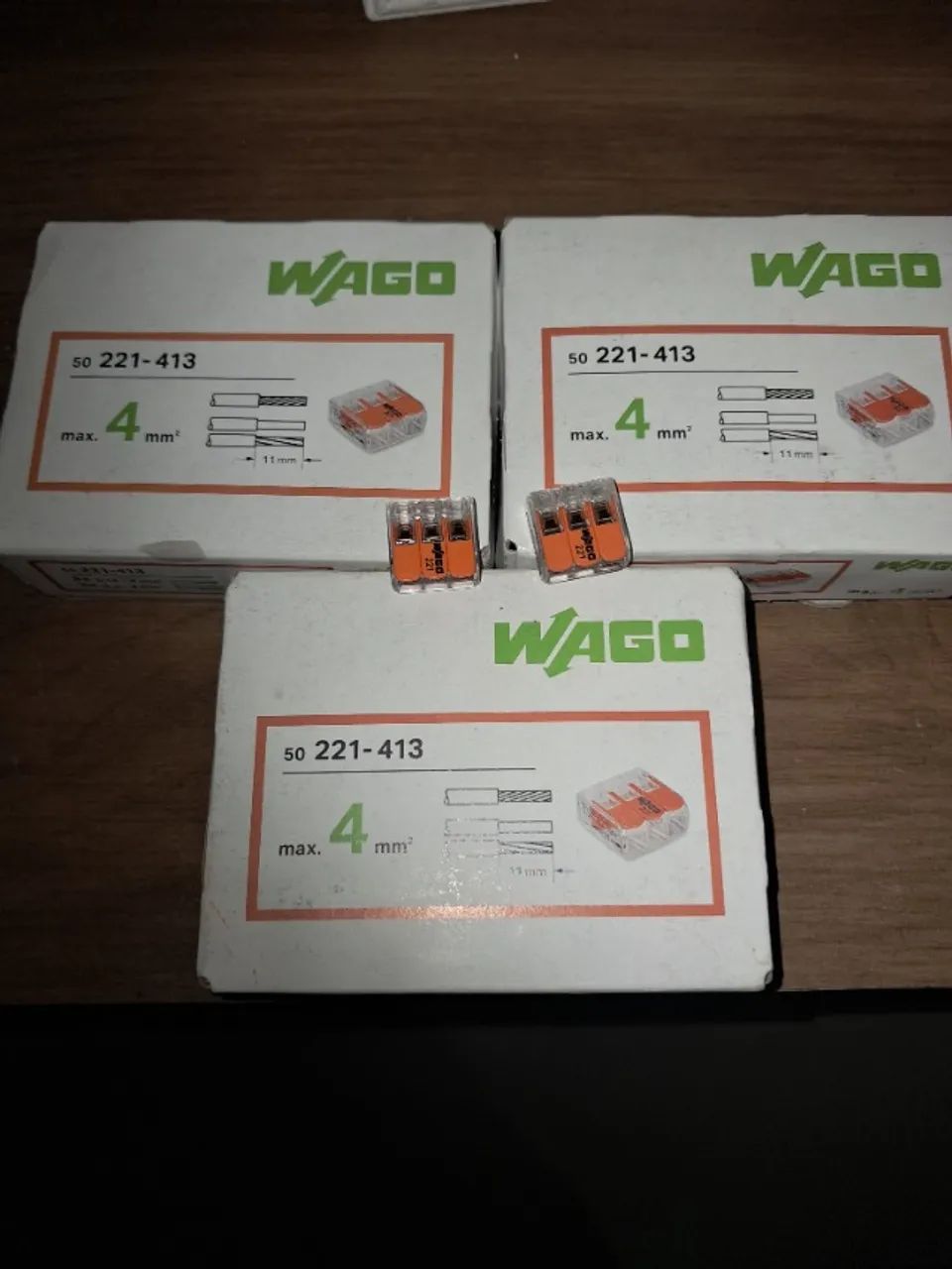 Conectores Elétricos Wago  - Foto 4