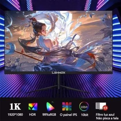 Monitor Gamer Led 24 Full Hd 75hz Lehmox Ley-1964 - Foto 2