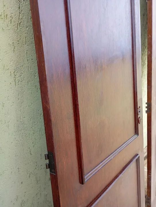 Kit com 6 portas madeira Maciça pesada com fechadura 64418995075459123